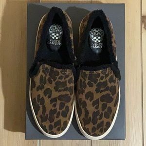Cheeta Print Shoes, Size 9 Mens Vince Camuto